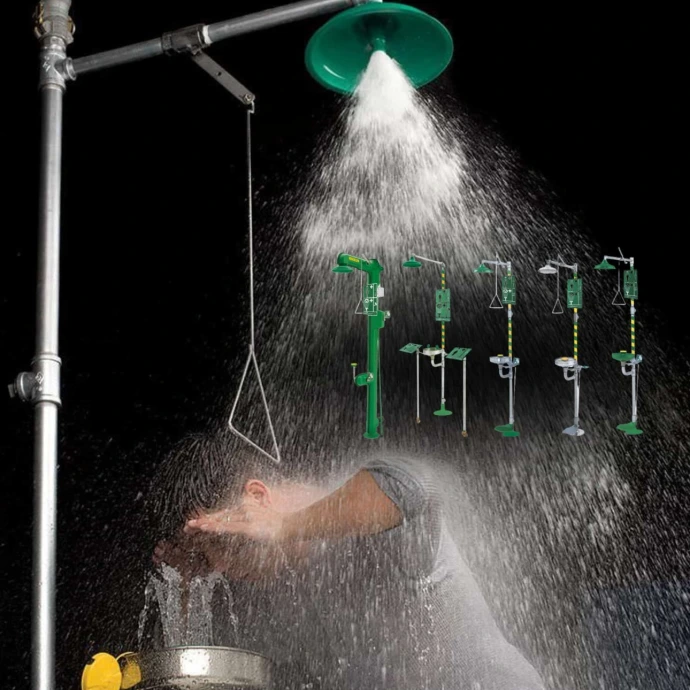 emergency eyewash and shower
