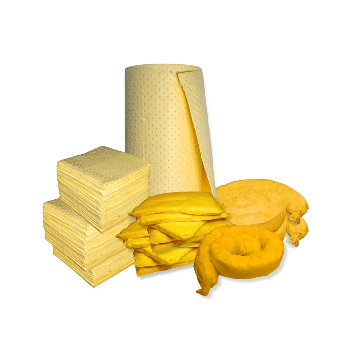 Chemical hazmat sorbents