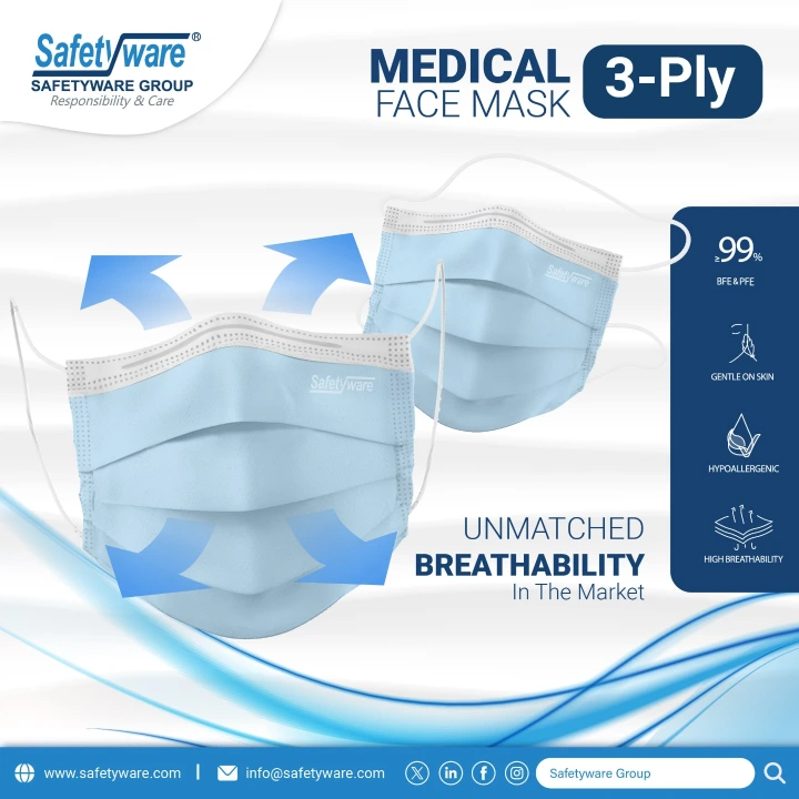3-ply medical face mask