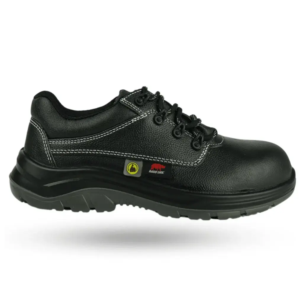 RHINO SHOE PU Series FlexiGuard ES101KP Low-Cut with Lace Safety Shoes